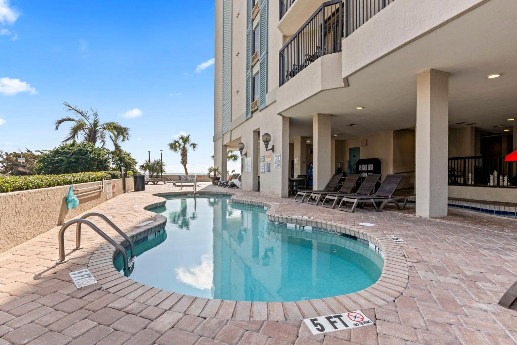מירטל ביץ' Oceanfront 1Br Suite! Perfect For 8 Guests!- Pinnacle Tower 1456 מראה חיצוני תמונה