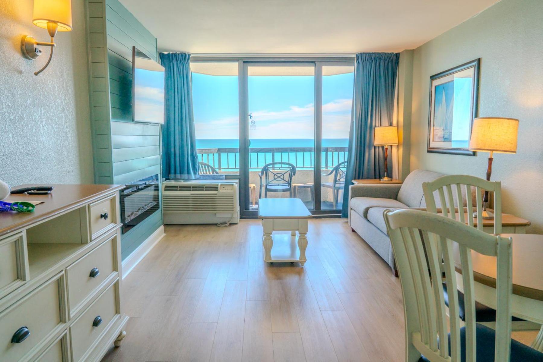 מירטל ביץ' Oceanfront 1Br Suite! Perfect For 8 Guests!- Pinnacle Tower 1456 מראה חיצוני תמונה